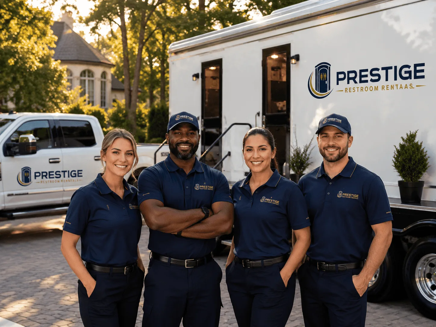 Trusted Luxury Portable Restrooms company in Flatwoods, LA
